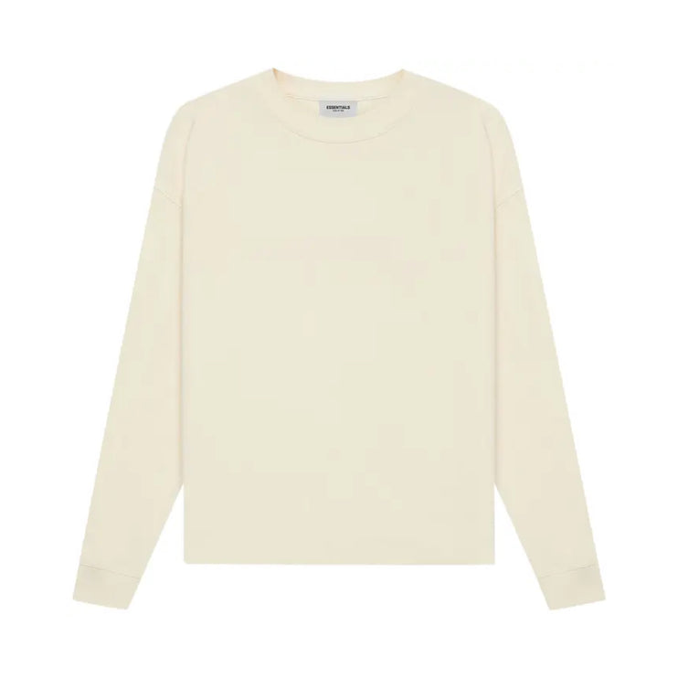 FEAR OF GOD ESSENTIALS L/S T-Shirt - Cream (SS21)