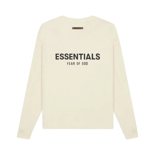 FEAR OF GOD ESSENTIALS L/S T-Shirt - Cream (SS21)