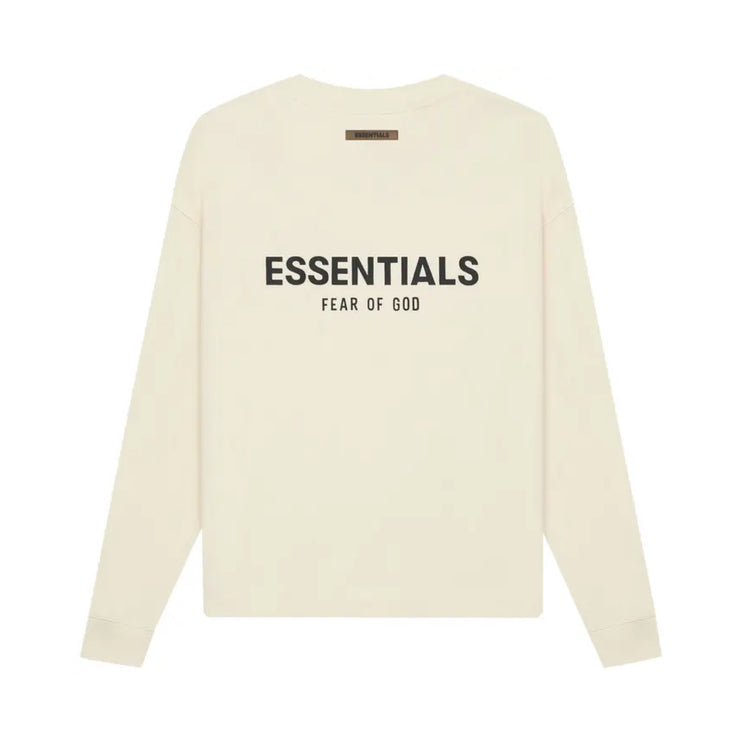 FEAR OF GOD ESSENTIALS L/S T-Shirt - Cream (SS21)
