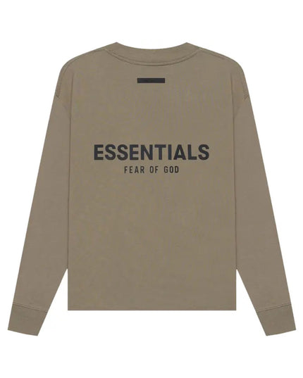 FEAR OF GOD ESSENTIALS L/S T-Shirt - Taupe (SS21)
