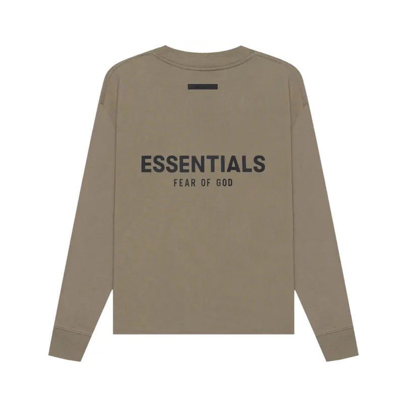 FEAR OF GOD ESSENTIALS L/S T-Shirt - Taupe (SS21)