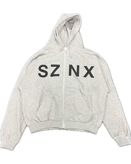 Yeezy SZNX China Exclusive Zip-Up Hoodie - Grey
