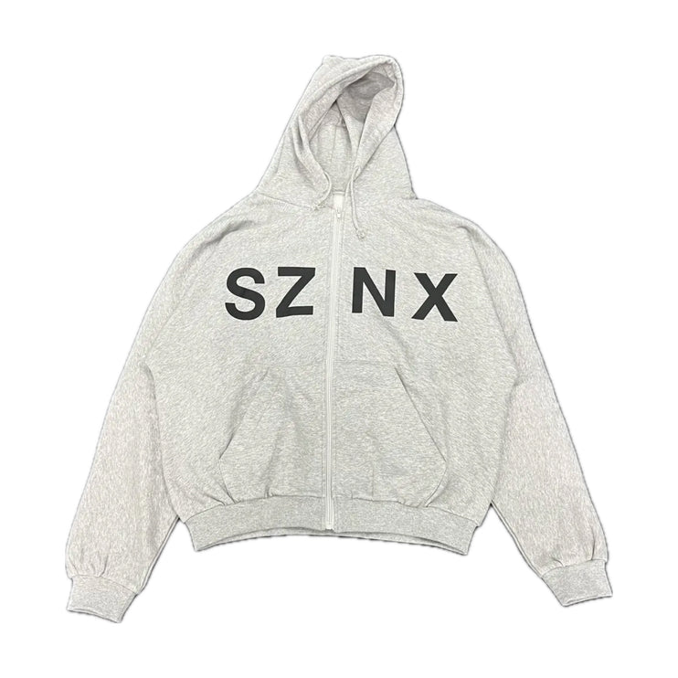 Yeezy SZNX China Exclusive Zip-Up Hoodie - Grey