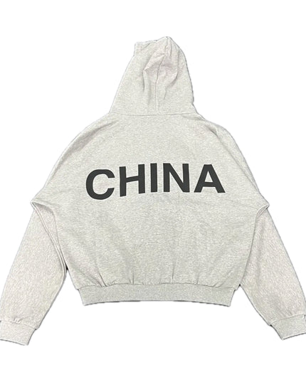 Yeezy SZNX China Exclusive Zip-Up Hoodie - Grey
