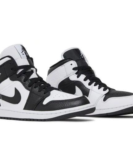 Air Jordan 1 Mid SE 'Homage' Split Black/White (Women's)