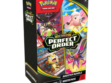 Pokemon TCG Mega Evolution - Perfect Order Booster Bundle (6 Packs)