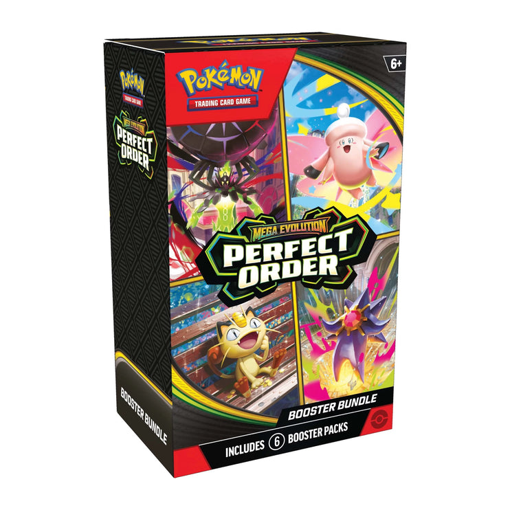 Pokemon TCG Mega Evolution - Perfect Order Booster Bundle (6 Packs)