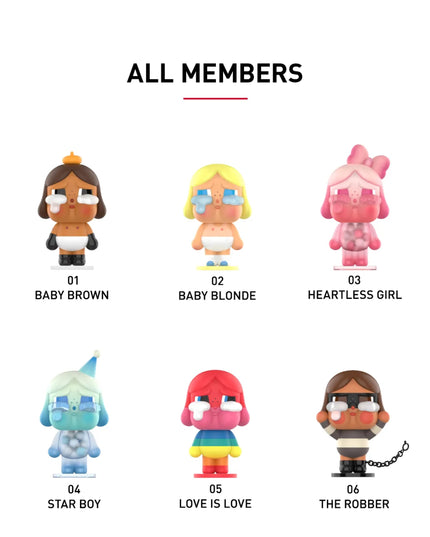Pop Mart CRYBABY Crying Again Series Figures