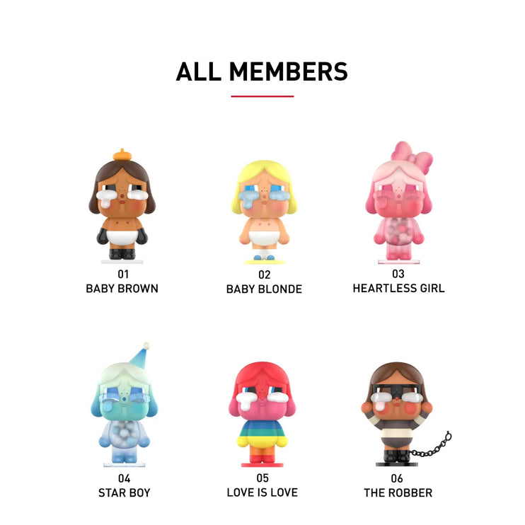 Pop Mart CRYBABY Crying Again Series Figures