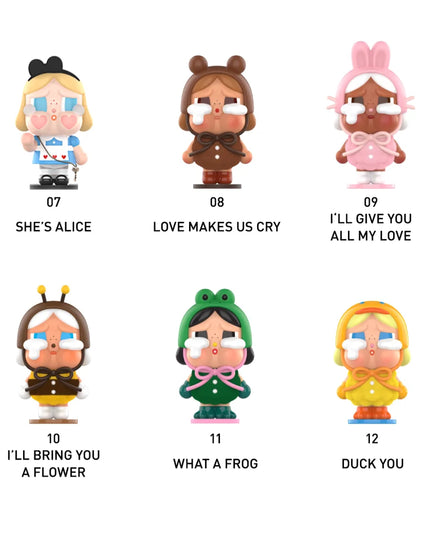 Pop Mart CRYBABY Crying Again Series Figures