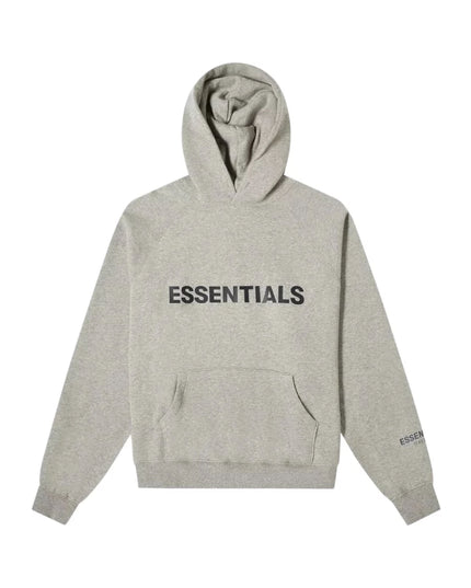 FEAR OF GOD ESSENTIALS 3D Silicon Hoodie - Heather Oatmeal