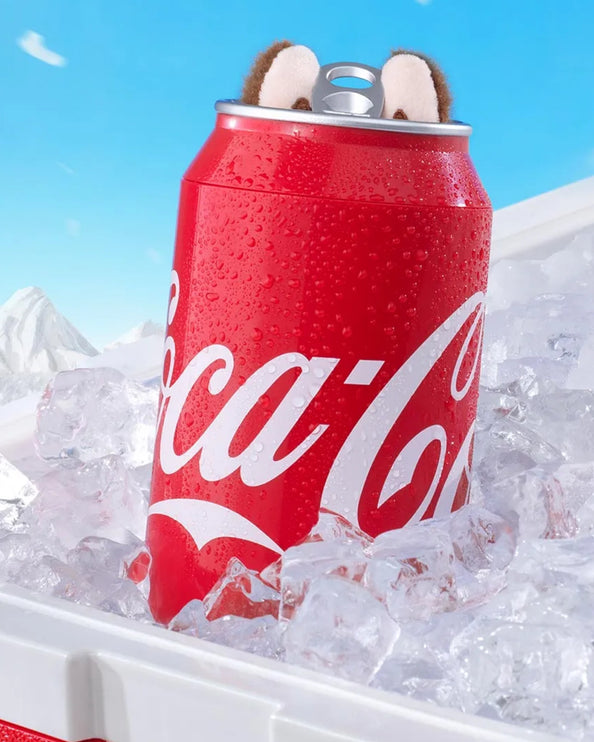 Pop Mart Labubu The Monsters - Coca Cola Series Mysterious Guest Vinyl Plush Figure (Secret Version)