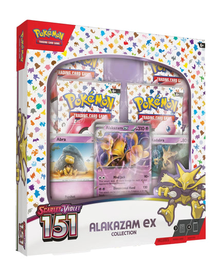 Pokemon TCG Scarlet & Violet - 151 Alakazam EX Collection