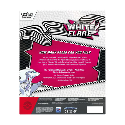 Pokemon TCG Scarlet & Violet - White Flare Binder Collection