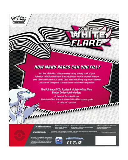 Pokemon TCG Scarlet & Violet - White Flare Binder Collection