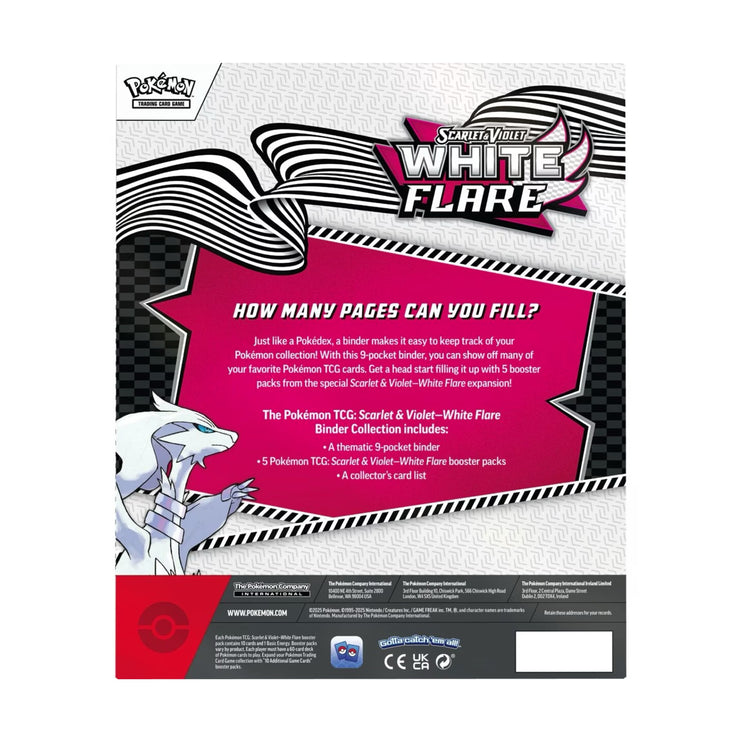 Pokemon TCG Scarlet & Violet - White Flare Binder Collection