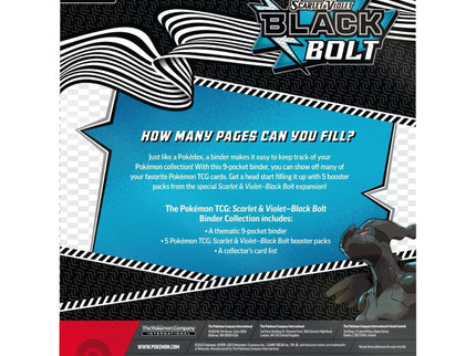Pokemon TCG Scarlet & Violet - Black Bolt Binder Collection