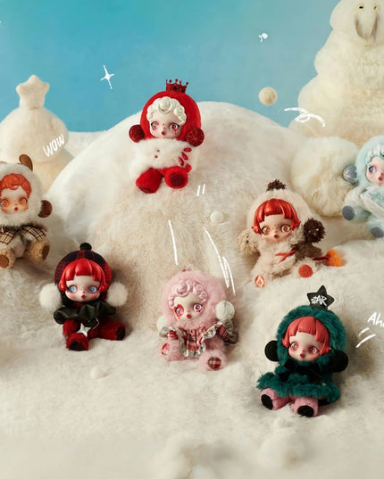 Pop Mart SKULLPANDA Winter Symphony Series Plush Pendant Blind Box