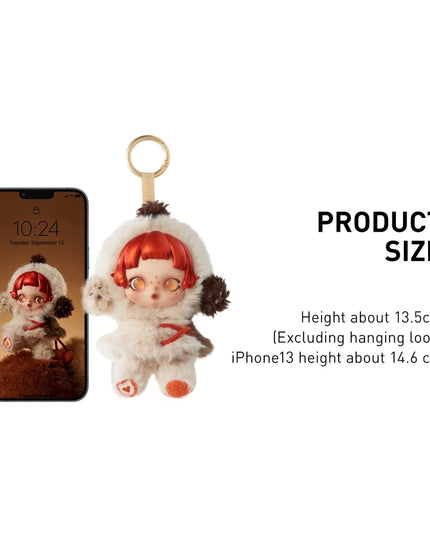 Pop Mart SKULLPANDA Winter Symphony Series Plush Pendant Blind Box