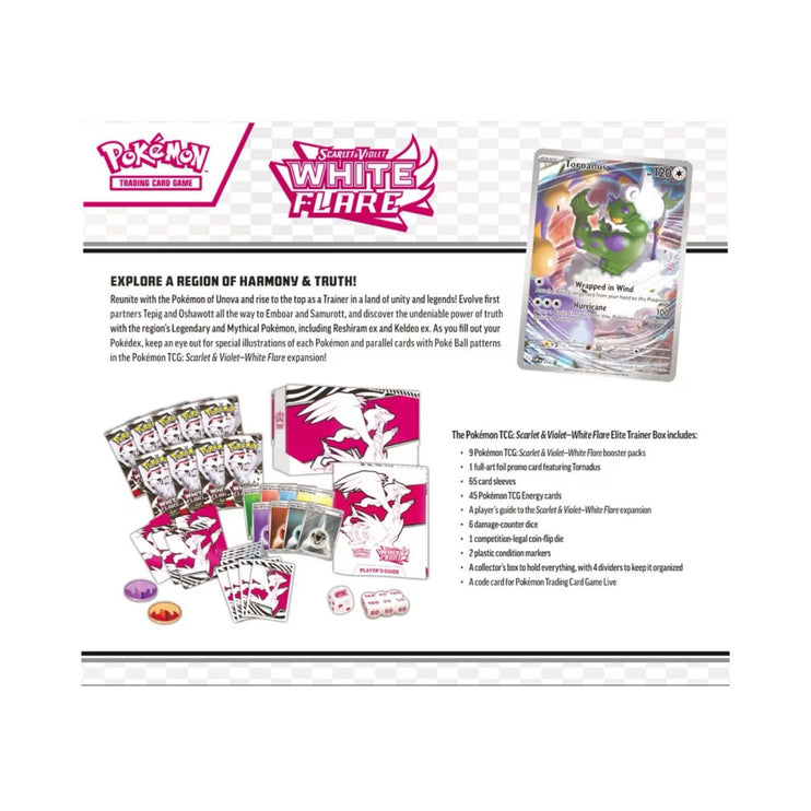 Pokemon TCG Scarlet & Violet - White Flare Elite Trainer Box