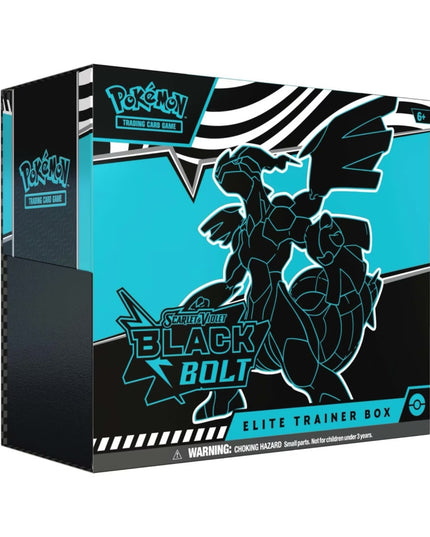 Pokemon TCG Scarlet & Violet - Black Bolt Elite Trainer Box