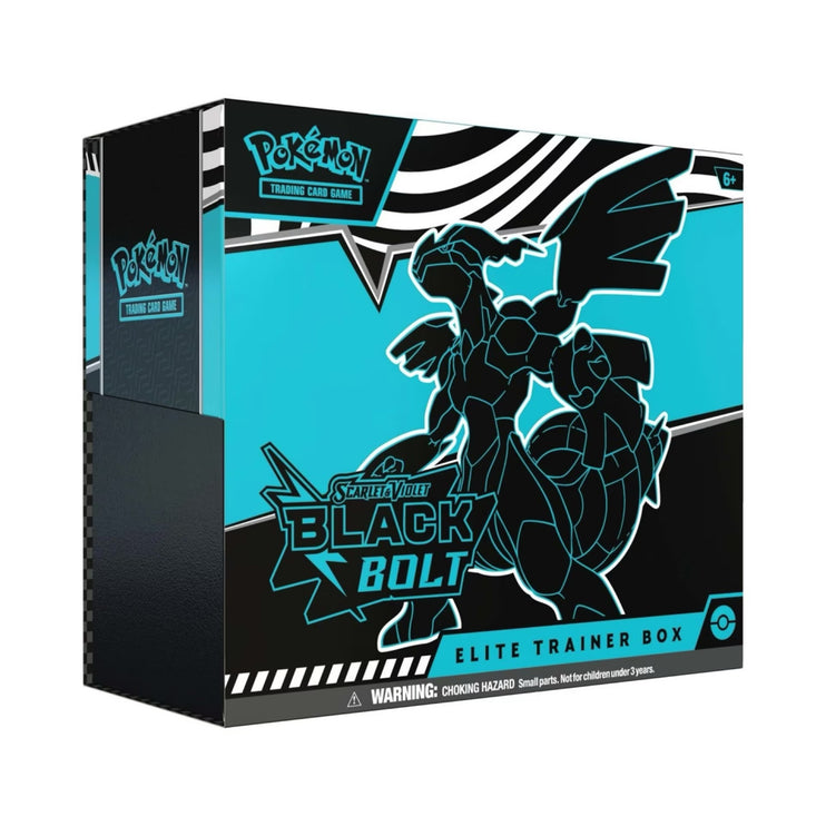 Pokemon TCG Scarlet & Violet - Black Bolt Elite Trainer Box