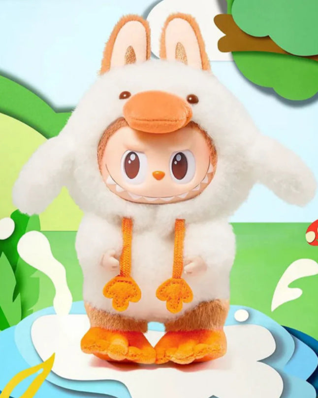 Pop Mart The Monsters Labubu Forest Fairy Tale Series Vinyl Plush Hanging Card