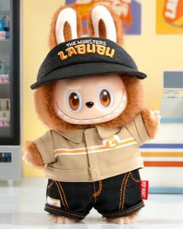 Pop Mart Labubu The Monsters Wacky Mart Series Vinyl Plush Hanging Card