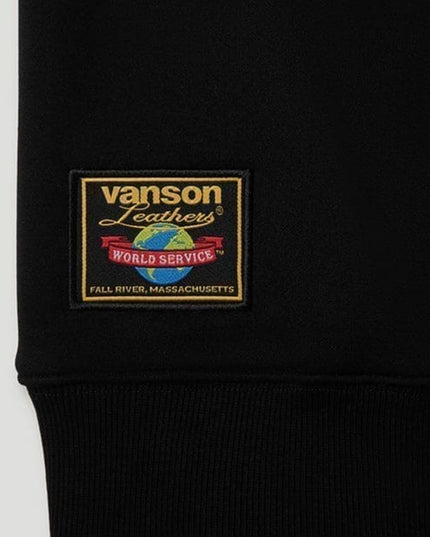 GEEDUP Team Logo x Vanson Hoodie - Black