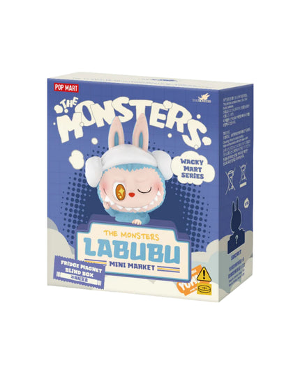 Pop Mart Labubu The Monsters Wacky Mart Series Fridge Magnet Blind Box