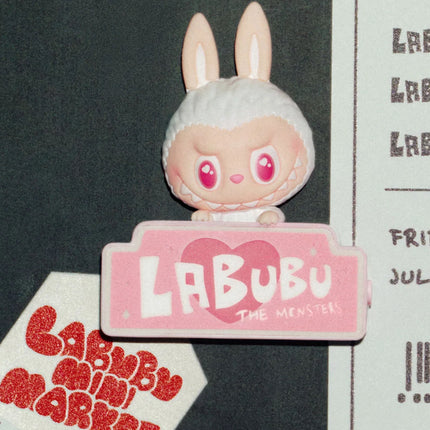 Pop Mart Labubu The Monsters Wacky Mart Series Fridge Magnet Blind Box