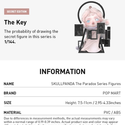 Pop Mart SKULLPANDA The Paradox Series Figures Blind Box