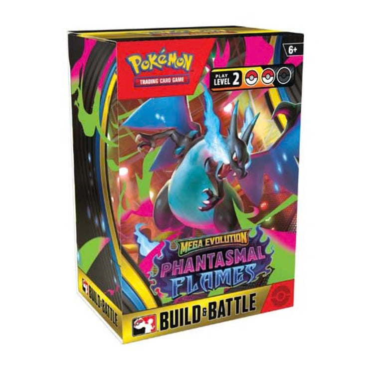 Pokemon TCG Mega Evolution - Phantasmal Flames Build & Battle Box