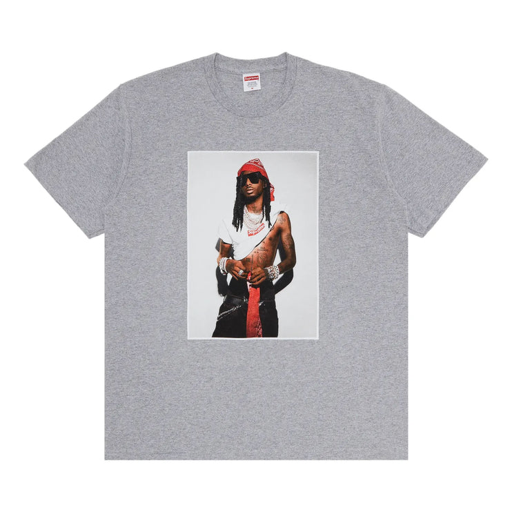 Supreme Playboi Carti Tee - Heather Grey (FW25)