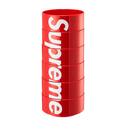 Supreme Heller Bowls (Set of 6) - Red (SS23)