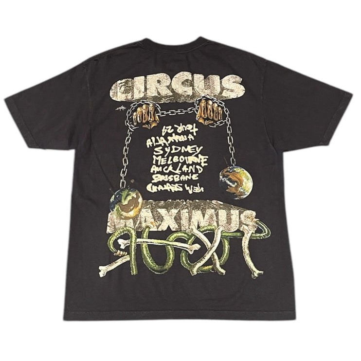 TRAVIS SCOTT - CIRCUS MAXIMUS AUS TOUR TEE - BLACK