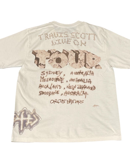 TRAVIS SCOTT - UTOPIA & CIRCUS MAXIMUS AUS TOUR TEE - WHITE (24')