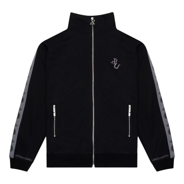 REALISM X UNDERRATED Run Line Track Jacket - Black