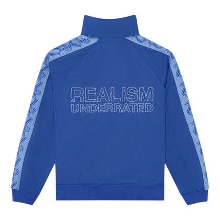 REALISM X UNDERRATED Run Line Track Jacket - Blue