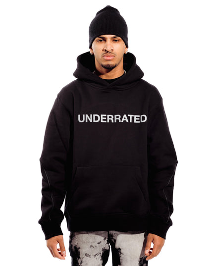 UNDERRATED 3M Reflective Hoodie - Black