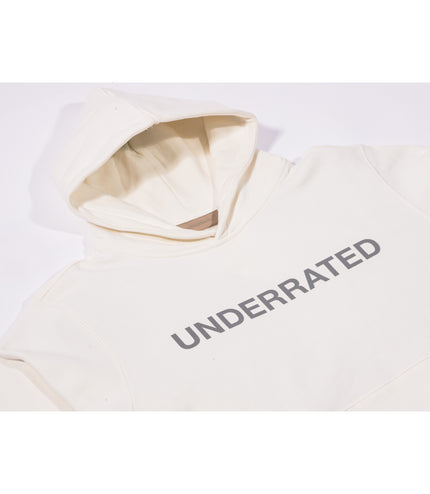 UNDERRATED 3M Reflective Hoodie - White