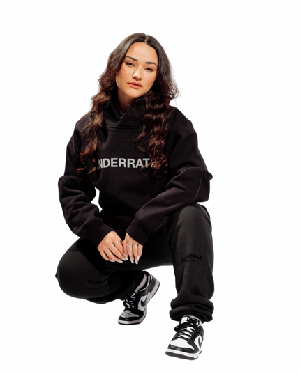 UNDERRATED 3M Reflective Hoodie - Black