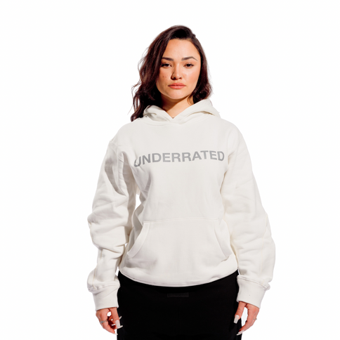 UNDERRATED 3M Reflective Hoodie - White