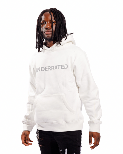 UNDERRATED 3M Reflective Hoodie - White