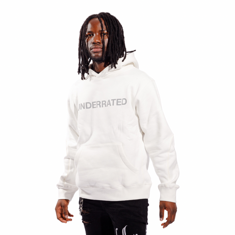 UNDERRATED 3M Reflective Hoodie - White