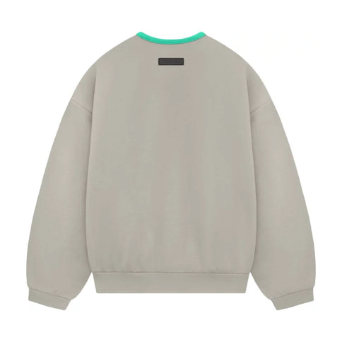 FEAR OF GOD ESSENTIALS Crewneck Sweatshirt - Seal (SS24)