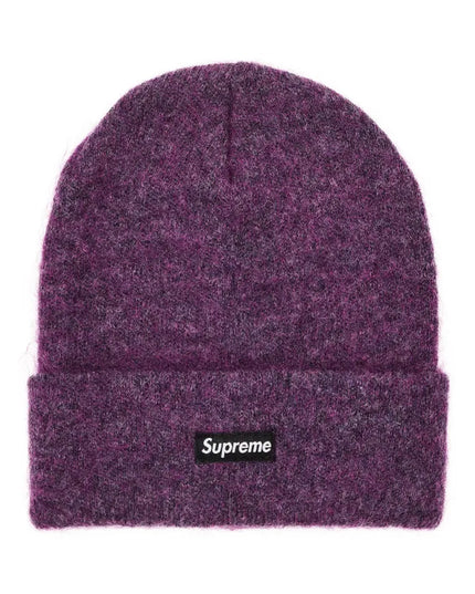 Supreme Mohair Beanie - Plum (FW24)