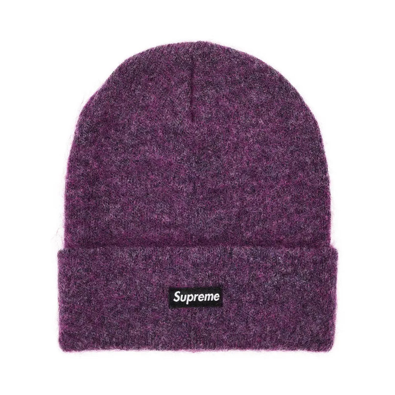 Supreme Mohair Beanie - Plum (FW24)