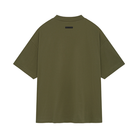 NBA x ESSENTIALS Jersey Crewneck T-Shirt - Military (FW24)