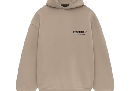 FEAR OF GOD ESSENTIALS Fleece Hoodie - Desert Sand (Holiday 2024)